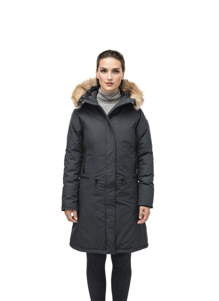 ALISSA LADIES MIDI FITTED PARKA