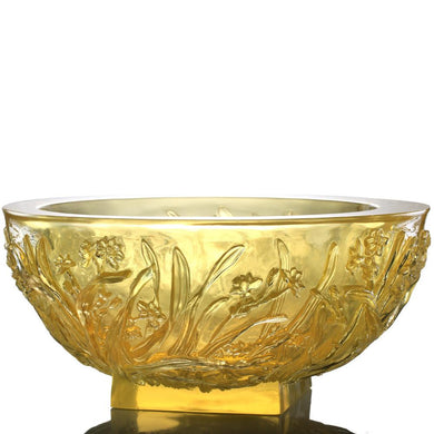 Floral Vase, Narcissus Flower Basin, Narcissus Reflection