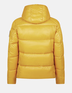 MEN'S LUCK QUILTED HOODED PUFFER JACKET