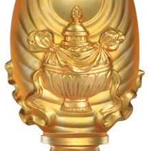 Crystal Feng Shui, Eight Auspicious Offerings, Vase of Treasures-Auspicious Wishes