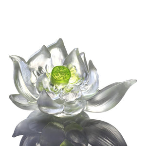 Crystal Flower, Lotus, Your Tranquil Heart