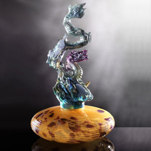 Crystal Treasure Vase, Feng Shui, Dragon of Earth Element, Dragon Rising Baoping