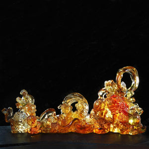 Foo Dog, Fu Dog (Joyous Blessing) - Joy in Heaven, Happiness on Earth – The Auspicious Lion