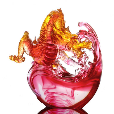 Crystal Mythical Creature, Dragon, Of Imposing Repute