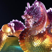 Crystal Mythical Creature, Dragon, The Space Between Heaven and Earth