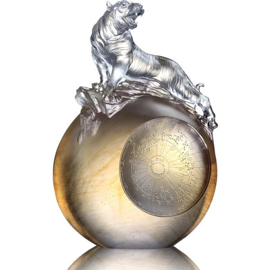 Crystal Animal, Tiger, Guardian, White Tiger of the West-Roar of the Tiger