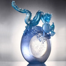 Crystal Art Mythical Dragon, Guardian-Azure Dragon of the East, Rise of the Dragon