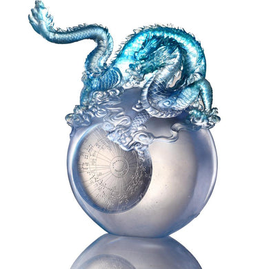 Crystal Art Mythical Dragon, Guardian-Azure Dragon of the East, Rise of the Dragon