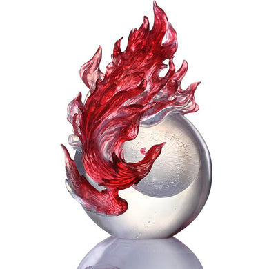Crystal Mythical Creature, Phoenix, Guardian, Vermilion Bird of the South-Dance of the Phoenix