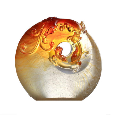 Crystal Mythical Creature, Son of the Dragon-Chilong, Collective Heart