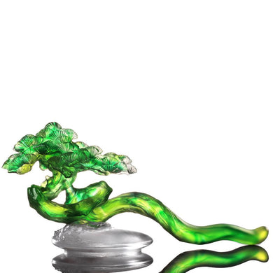 Crystal Ruyi, Feng Shui, Three-inlay Ruyi, Heavenly Pine