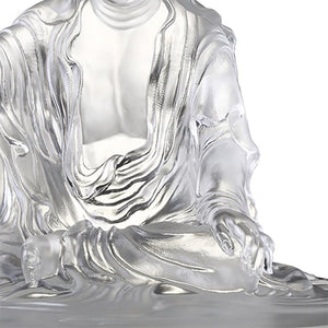 Crystal Buddha, Guanyin, Encompassed by Water and Moon