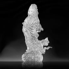 Crystal Buddha, Guanyin, Heartfelt Compassion in Each Step