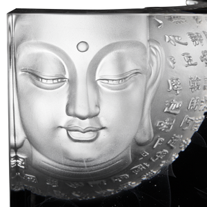 Crystal Buddha, Guanyin, Only Love, Only Concern, Illuminated Heart