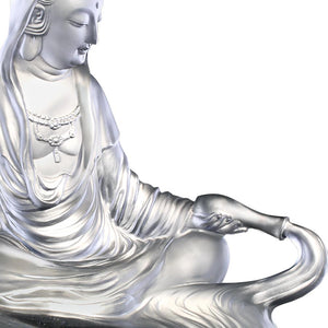 Crystal Buddha, Guanyin, Mortal Smile-Heart of Pure Dew