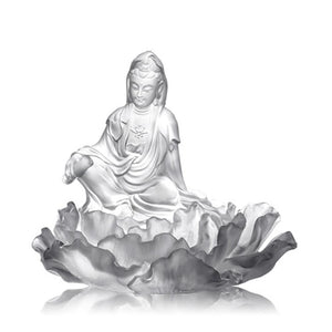 Crystal Buddha, Guanyin, Mortal Smile-A Smile For Serenity