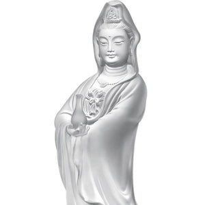 Crystal Buddha, Guanyin, Mortal Smile-Jingping Guanyin
