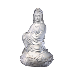 Crystal Buddha, Guanyin, Mortal Smile-Meditation in Spring Wind