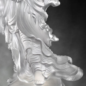 Crystal Buddha, Guanyin, Light Exists Because of Love-Joyous World