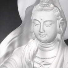 Crystal Buddha, Guanyin, Light Exists Because of Love-State of Enlightenment