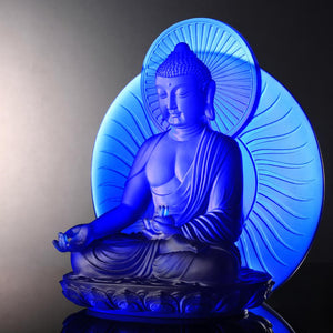 Crystal Buddha, Medicine Buddha, Wishes for Sentient Beings