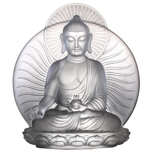 Crystal Buddha, Medicine Buddha, Wishes for Sentient Beings