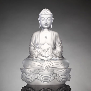 Crystal Buddha, Shakyamuni Buddha, Present Mindfulness