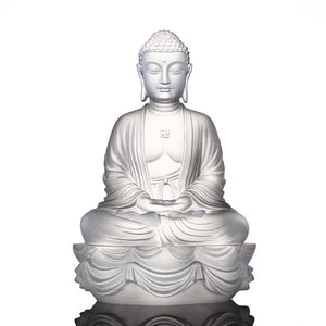 Crystal Buddha, Shakyamuni Buddha, Present Mindfulness