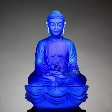 Crystal Buddha, Medicine Buddha, Present Mindfulness