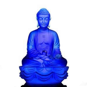 Crystal Buddha, Medicine Buddha, Present Mindfulness