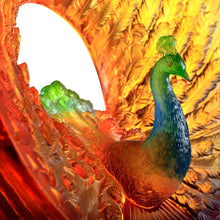 Crystal Bird, Peacock, Golden Age of Opulent Beauty