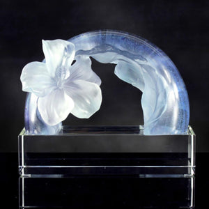 Crystal Flower, Hibiscus, Song of the Morning Flower (Special Edition, Come with Display Base)