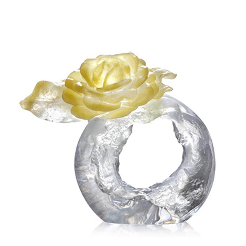Crystal Flower, Camellia, Singular Elegance (Special Edition, Come with Display Base)