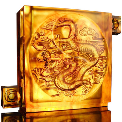 Crystal Mythical Creature, Dragon, From Taiji Comes The Dragon