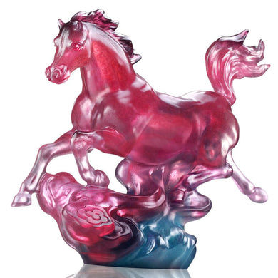 The Vast Sky (Invincible) - Crystal Horse Figurine
