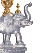 Crystal Animal, Elephant, True Dharma Illumination (24K Gilded)