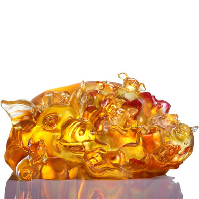 Crystal Animal, Pig, Generational Joy