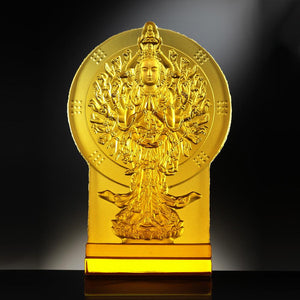 Crystal Buddha, Thousand Arms Guanyin, The Light of Guanyin