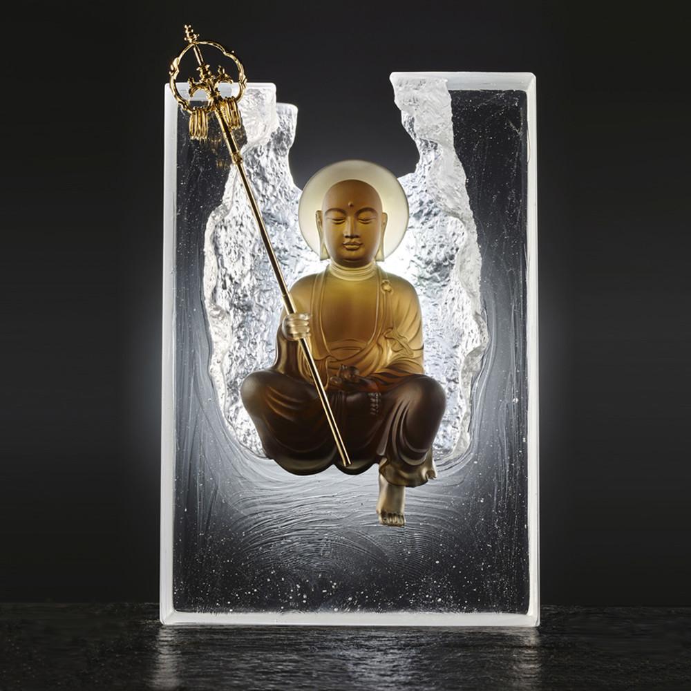 Crystal Buddha, Ksitigarbha Bodhisattva, Tranquil Concealment
