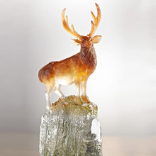 Taiwan Sambar Deer - Auspicious Summit (Ambition) - Deer Figurine
